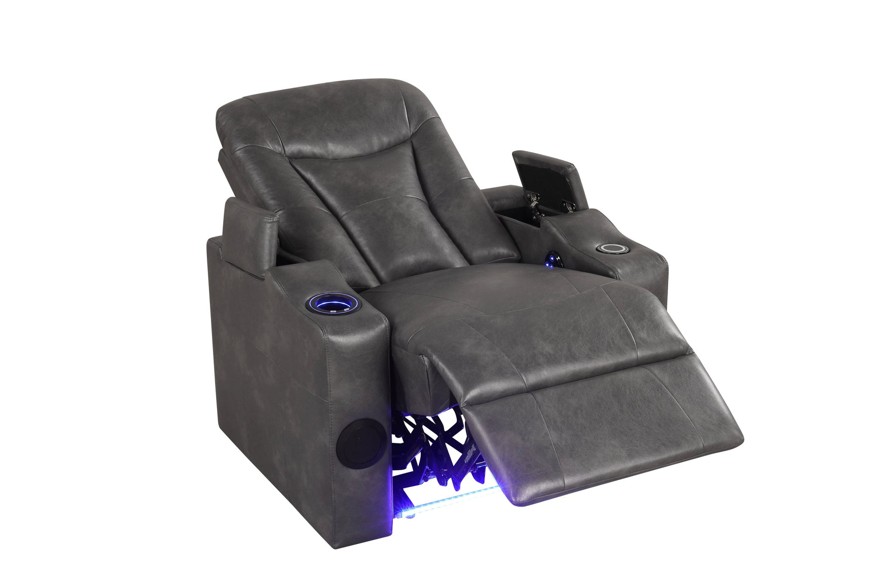LED lighting under Topgun recliner