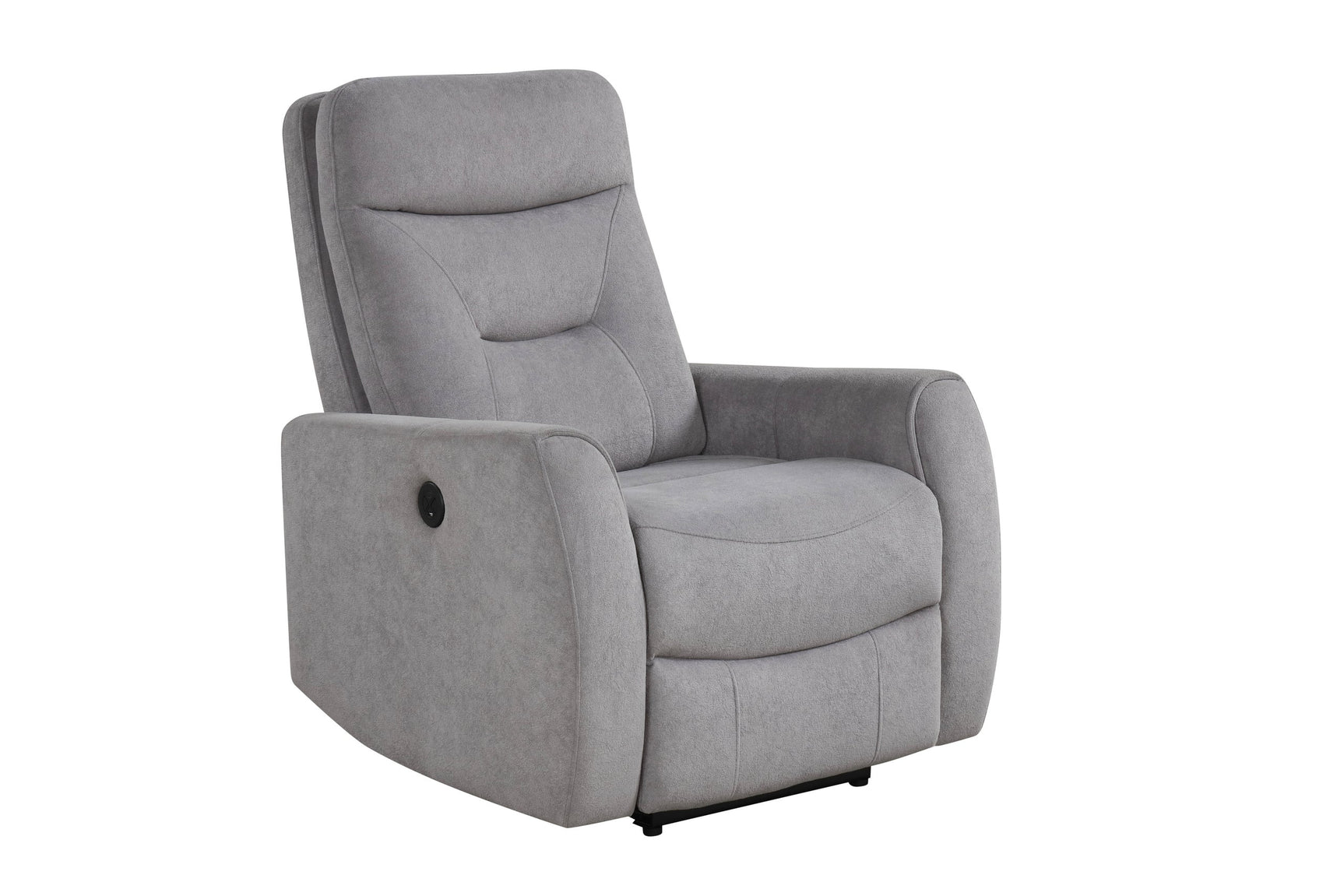 Nina Gray Fabric 3-Piece Power Reclining Set