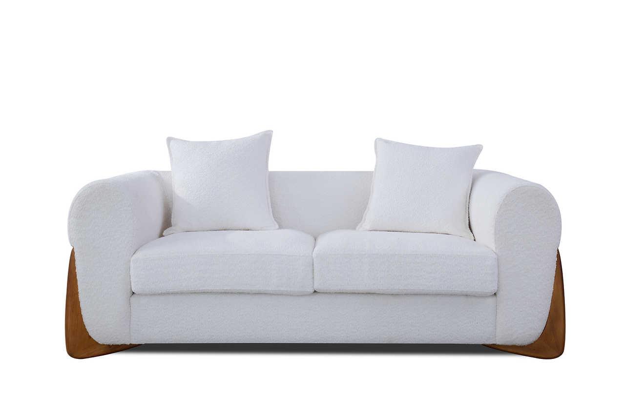 Stylus Ivory Chair wooden legs detail