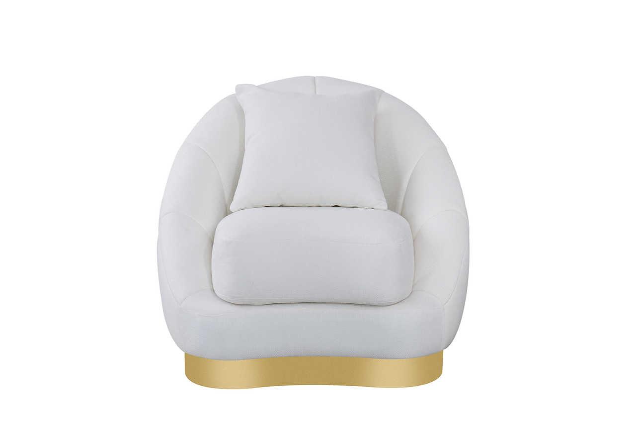 S4046 Olena (Ivory) (Chair) - Ella Furniture