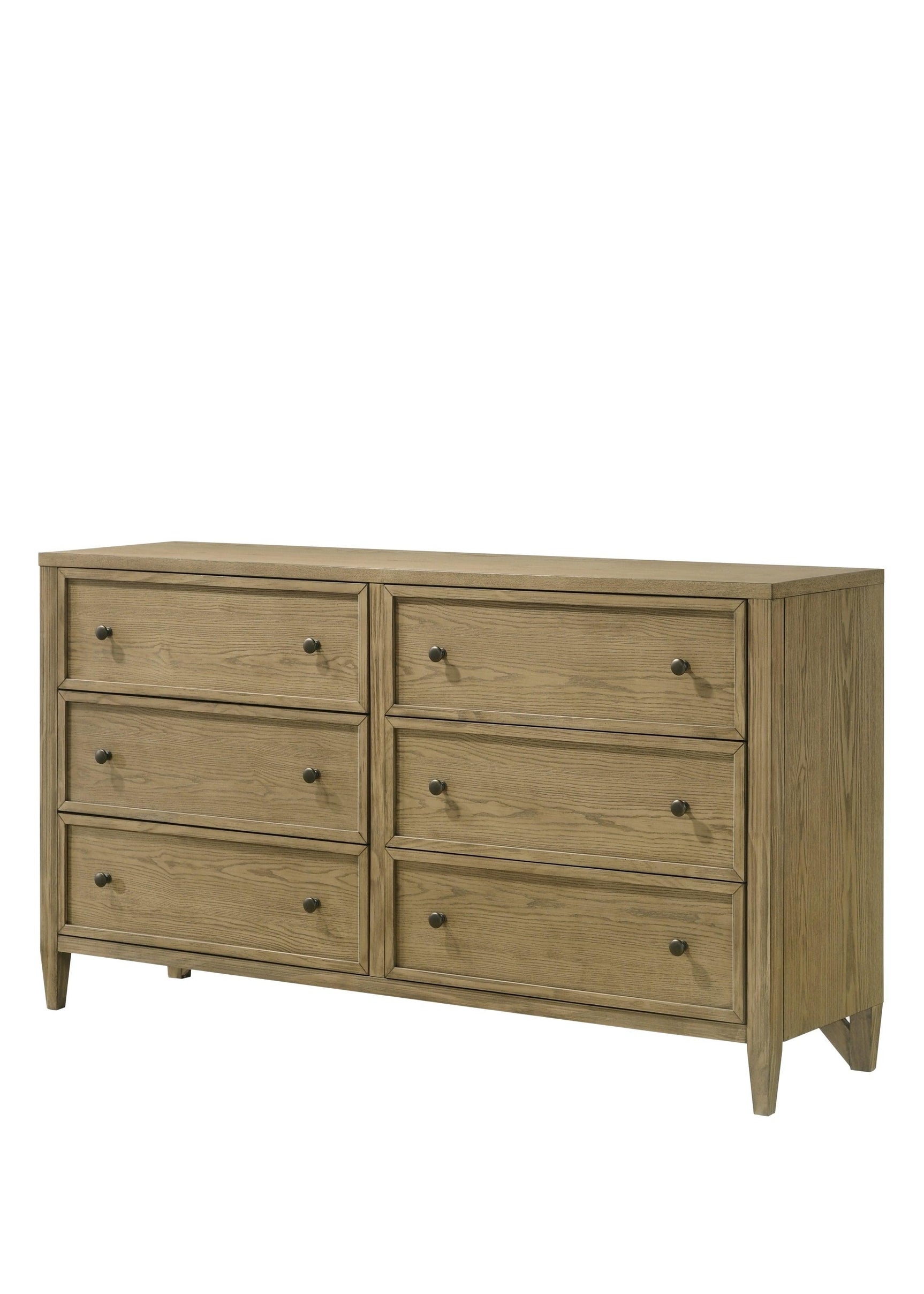 Sienna Brown Modern Contemporary Solid Wood And Veneers King Bed - Ella Furniture