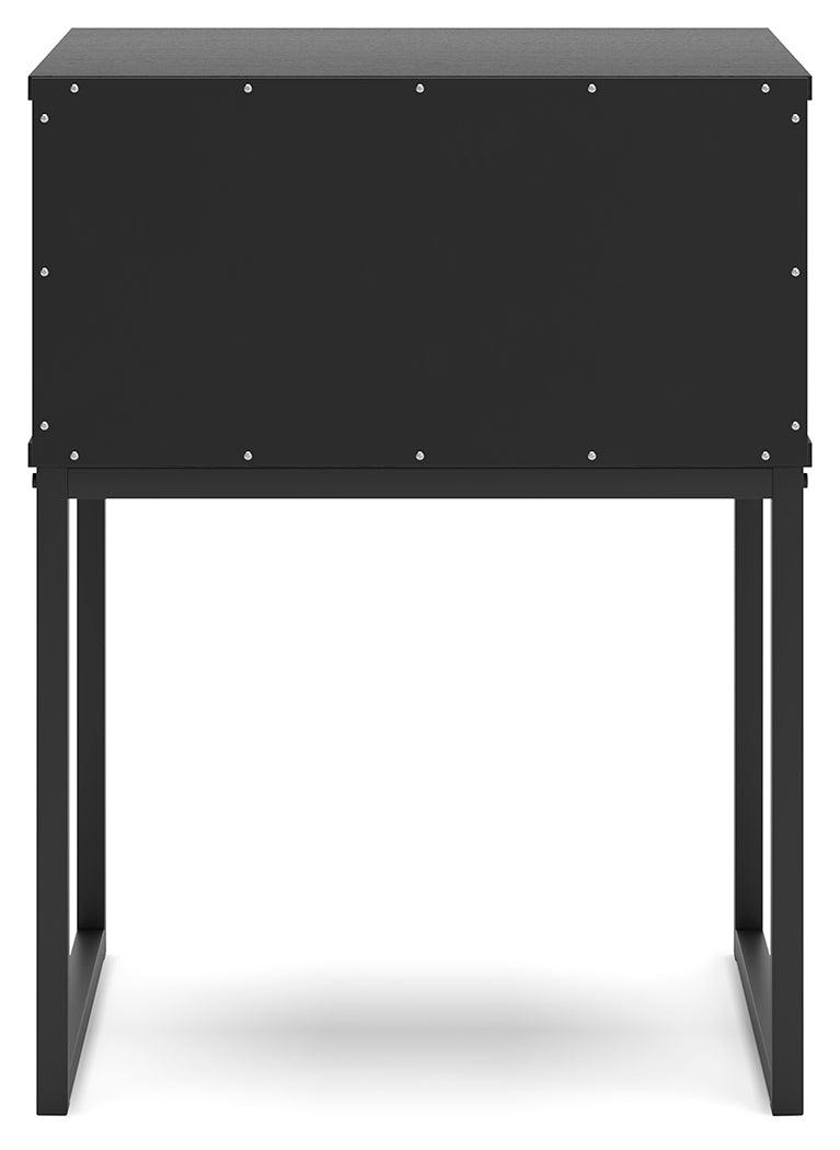 Socalle Nightstand showing smooth-gliding drawer mechanism