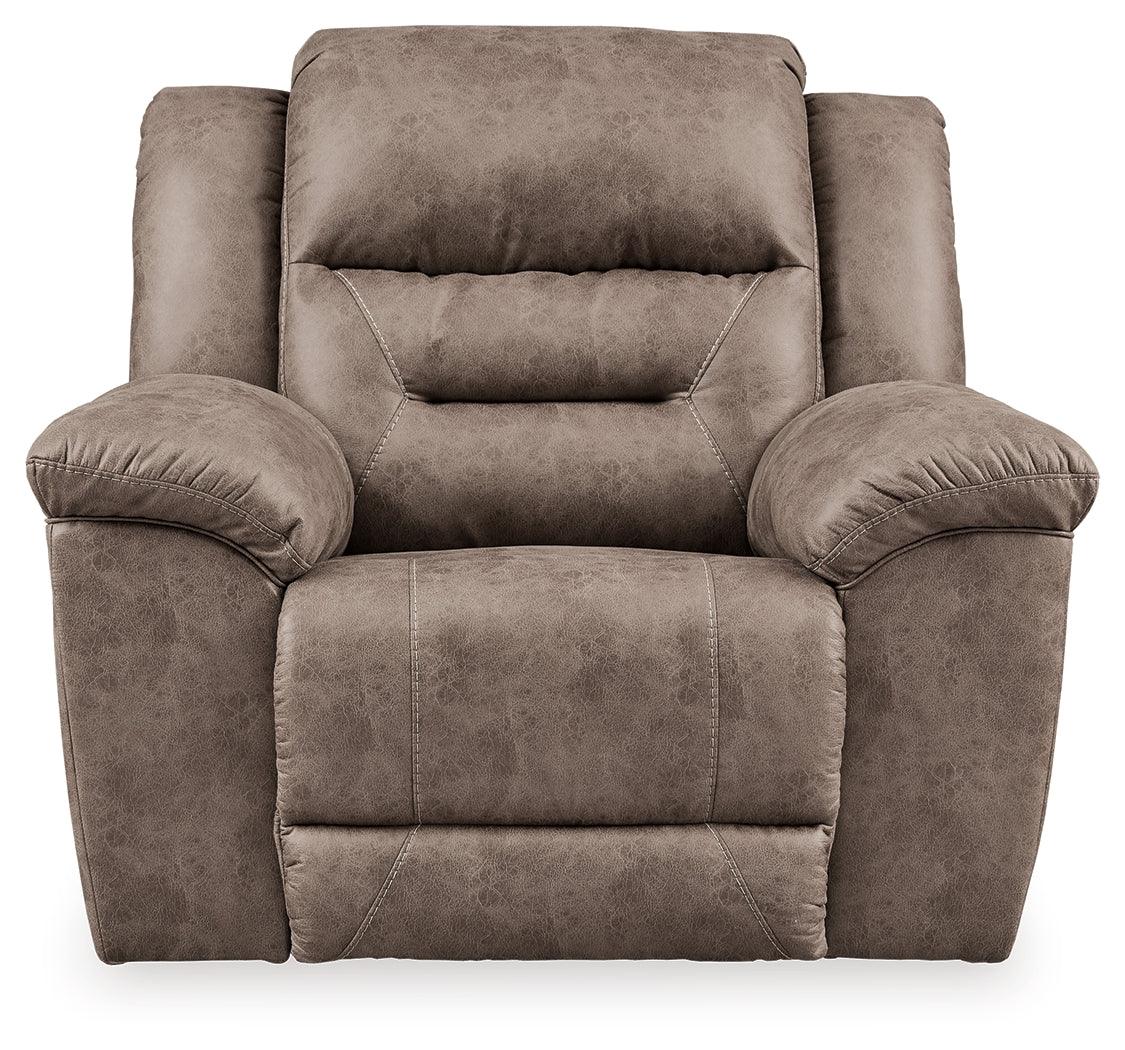 Recliner rocking motion demonstration