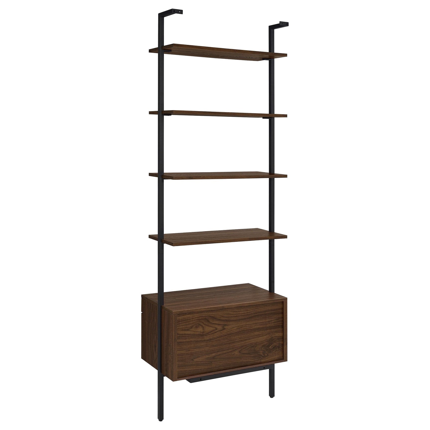 Metal frame base of Gors bookcase with plastic glides
