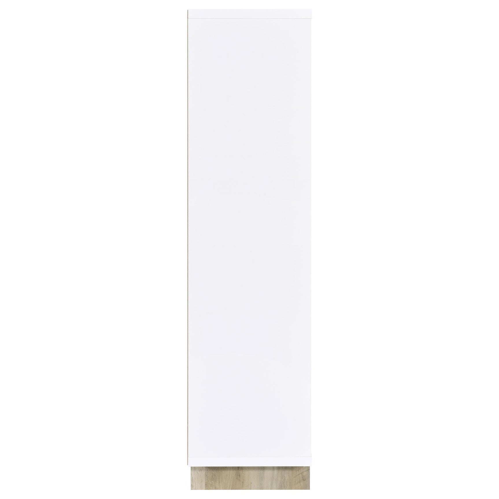 Gors 6-shelf bookcase with decor items