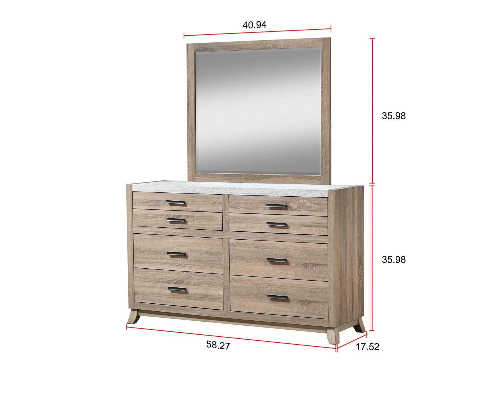 main view of Tilston Brown Bedroom Set bed