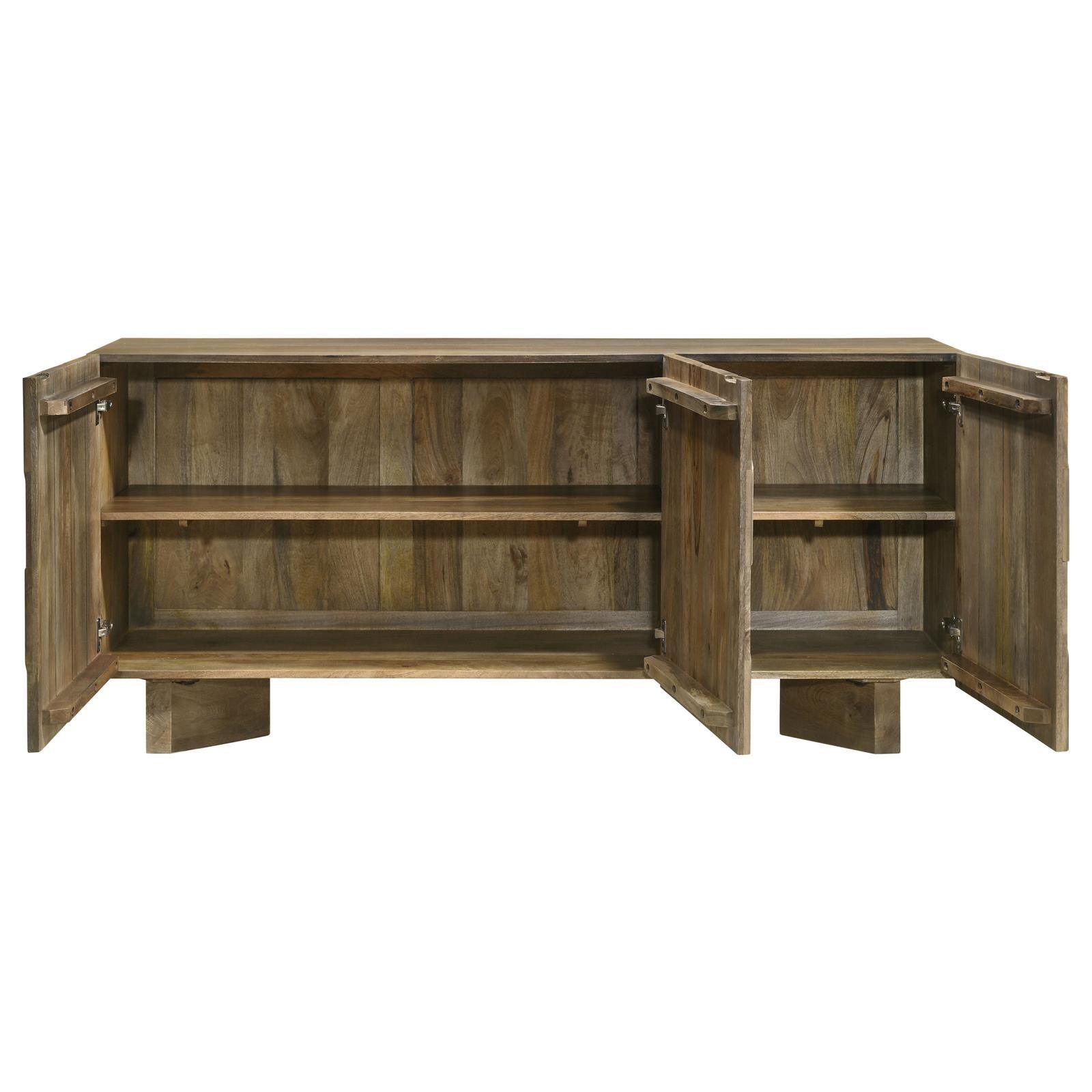 Front view of Tyler dining server with all three doors closed