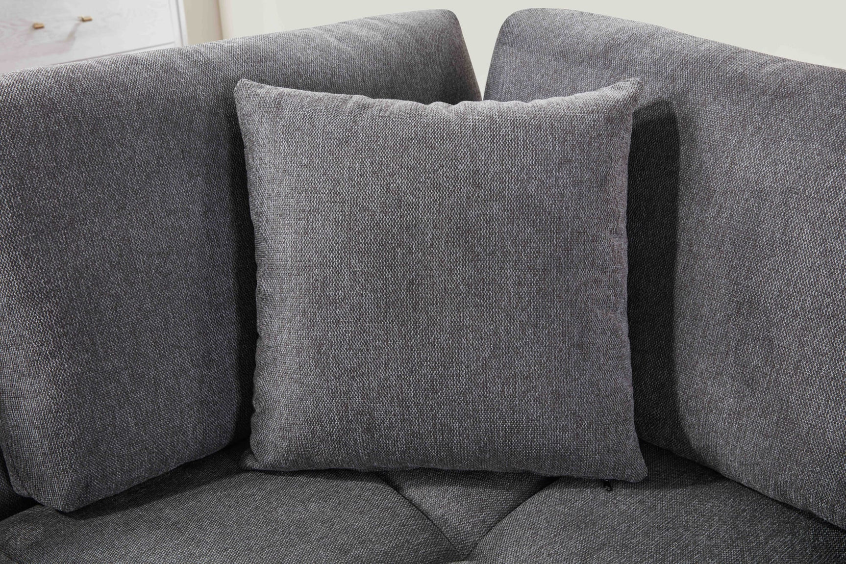 Uptown Grey 2-Piece Sectional Sofa view 3