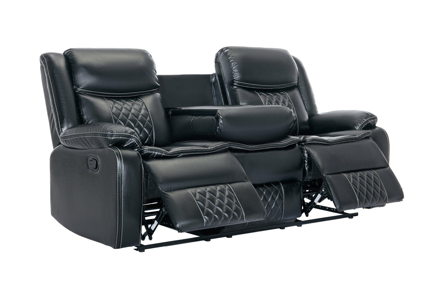 Weston reclining living room set side view