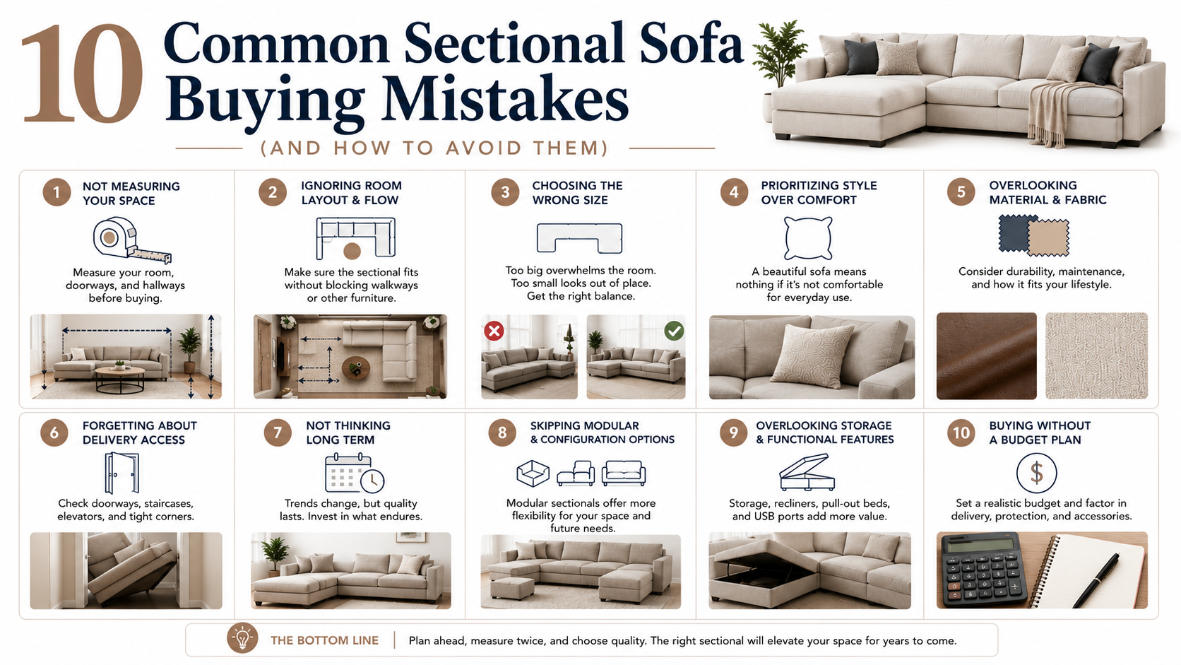 10 Sectional Sofa Buying Mistakes
