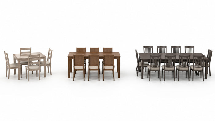 4-Person vs. 6-Person vs. 8-Person Dining Sets: Which Size Is Right?