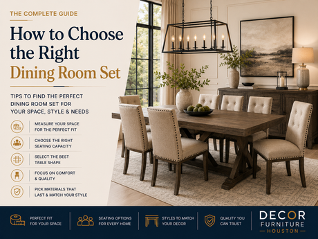 How to Choose the Right Dining Room Set