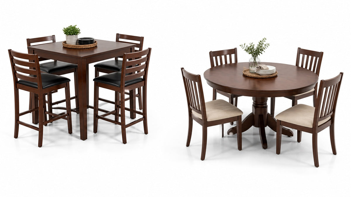 Counter Height vs Standard Dining Set: Which Is Right for Your Home?