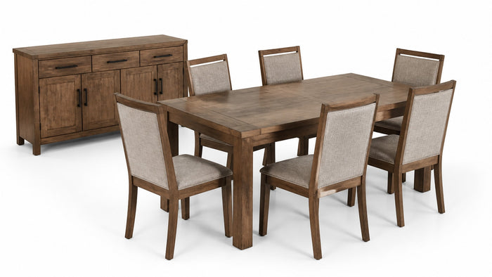 modern transitional dining room set