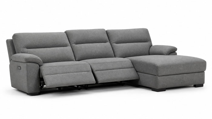 Cozy modern living room with sectional sofa