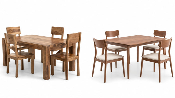 Solid Wood vs. Engineered Wood Dining Sets: Which Is Better?