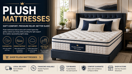 Plush comfort for better sleep at Decor Furniture