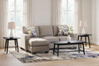 Creaves Stone Sofa Chaise main view