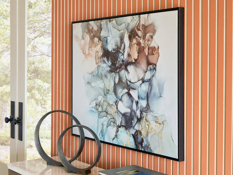 Jordsboro Multi-Color Abstract Wall Art front view