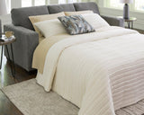 Deltona Graphite Queen Sofa Sleeper front view