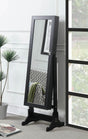 Tutuola black jewelry cheval mirror front view