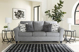 Ashley 5190339 Queen Sofa Sleeper in smoke fabric - front view