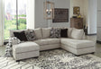 Ashley 960-06 sectional sofa in Storm color, main view