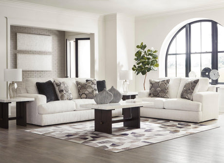Ashley 314-03 linen sofa main view