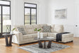 Ashley 505-05 sectional sofa with right-arm facing chaise front view