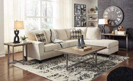 Ashley 839-04 Sectional sofa natural color front view