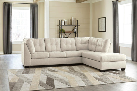 Ashley 808-06 sectional sofa with right-arm facing chaise, main view