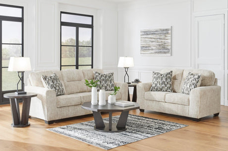 Ashley 505-05 sofa and loveseat set front view
