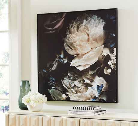 Hurshaw Multi Floral Wall Art front view