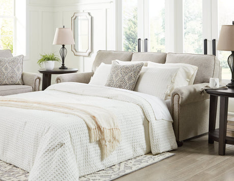 Gaelon Dune Chenille Queen Sofa Sleeper front view