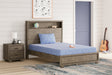 iKidz Ocean Blue Full Mattress and Pillow front view