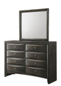 Emily Grey 8-Drawer Dresser front angle