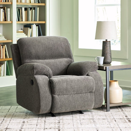 Scranto Brindle Microfiber Recliner chair main view