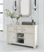 Robbinsdale Antique White Dining Server front view