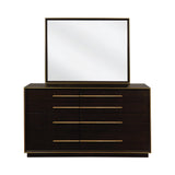 Durango Dresser Mirror Smoked Peppercorn - front view
