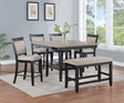 Fulton Light Gray Counter Height Dining Set main view
