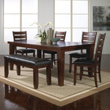 Bardstown Cherry Brown Extendable Dining Room Set main view