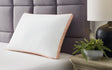 Zephyr 2.0 White Orange 3-in-1 Pillow front angle