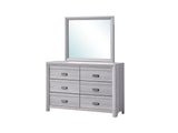 Adelaide Drift Wood 6-Drawer Dresser front view