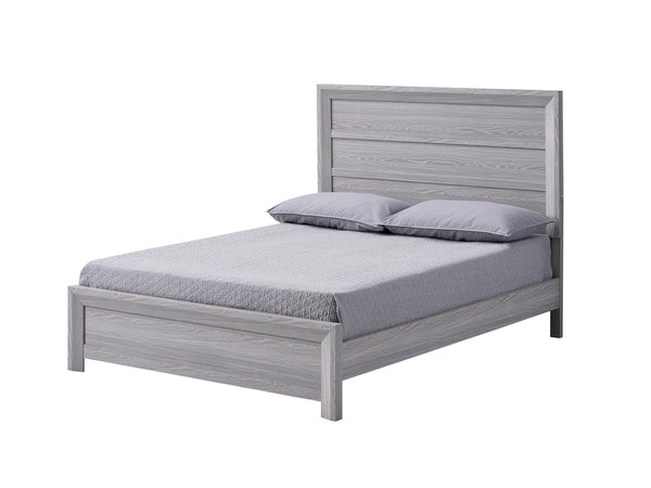 Adelaide Drift Wood King Bed front angle view