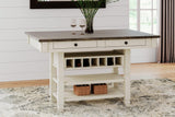 Bolanburg Two-tone Counter Height Dining Table front view