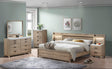 Tilston Brown Bedroom Set main bed view from front
