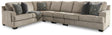 Bovarian Stone 4-Piece Sectional sofa main view