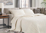 front view of Mahoney Pebble 2-Piece Sleeper Sectional with Chaise sectional sofa