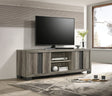 Rangley Gray TV Stand front view