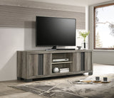 Rangley Gray TV Stand front view